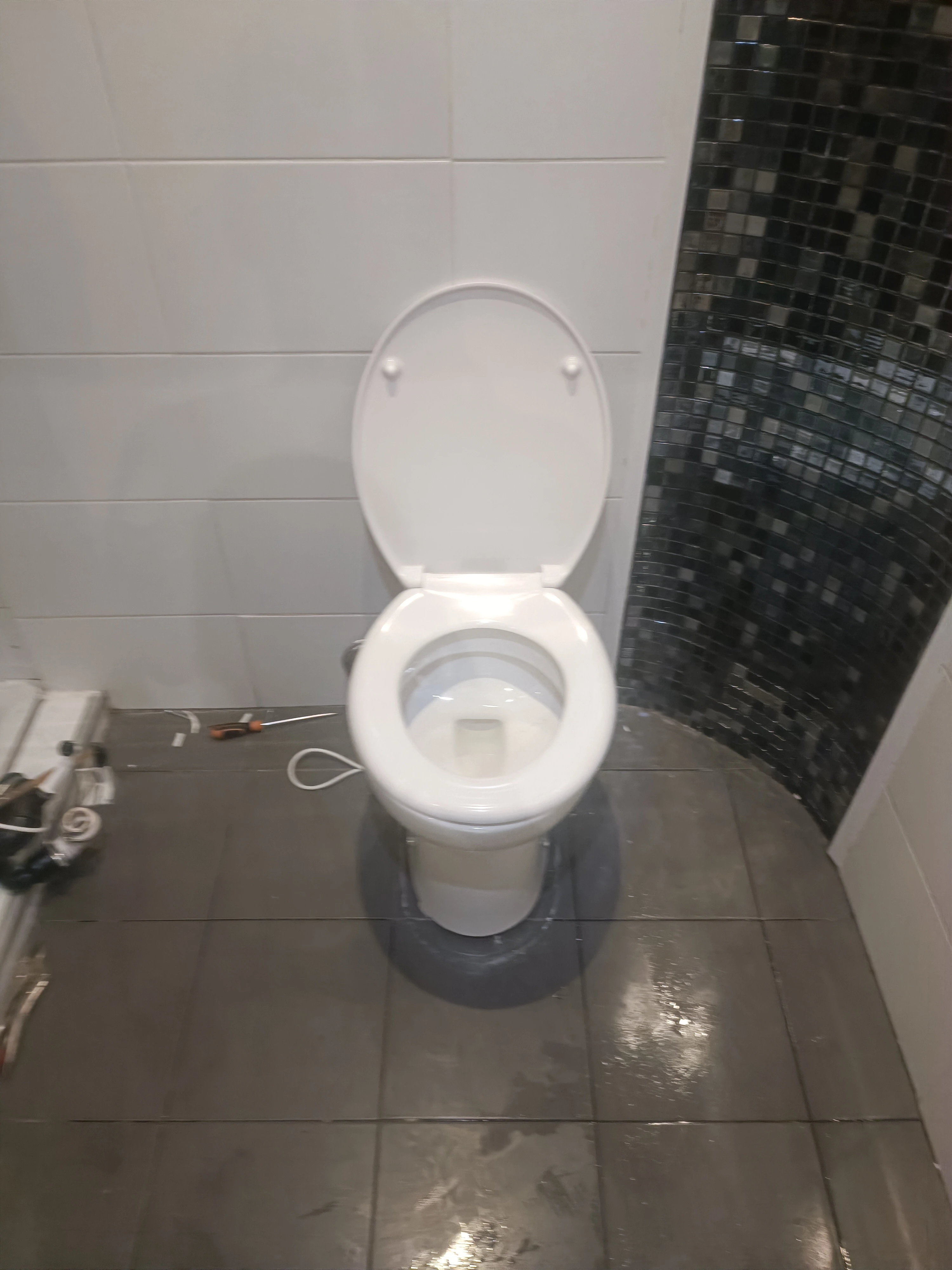 Installation of new toilets in Nice Musiciens by professional plumber Chikhaoui Services Depannage